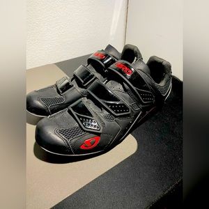 Giro Treble Cycling Shoes Black SPD 2/3 Bolt Cleat Men’s Size EU 45 US 11